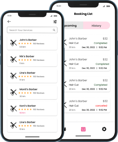 Overview of Albiorix's Salon Booking App Project