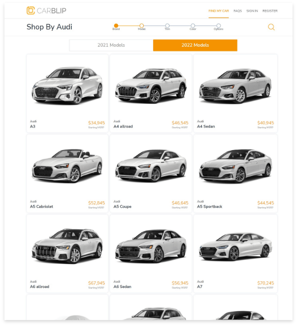 Developed Car Buying Site With Useful Features