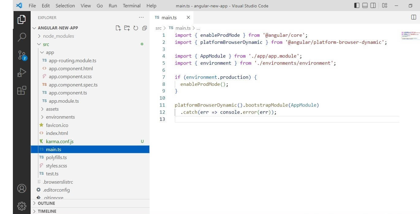Angular Loads Appcomponent
