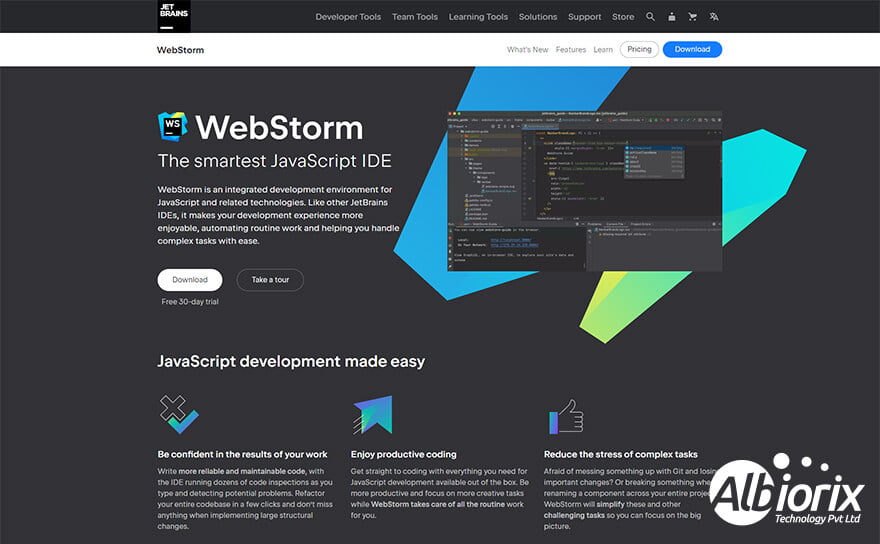 Webstorm -Angular Development Tools