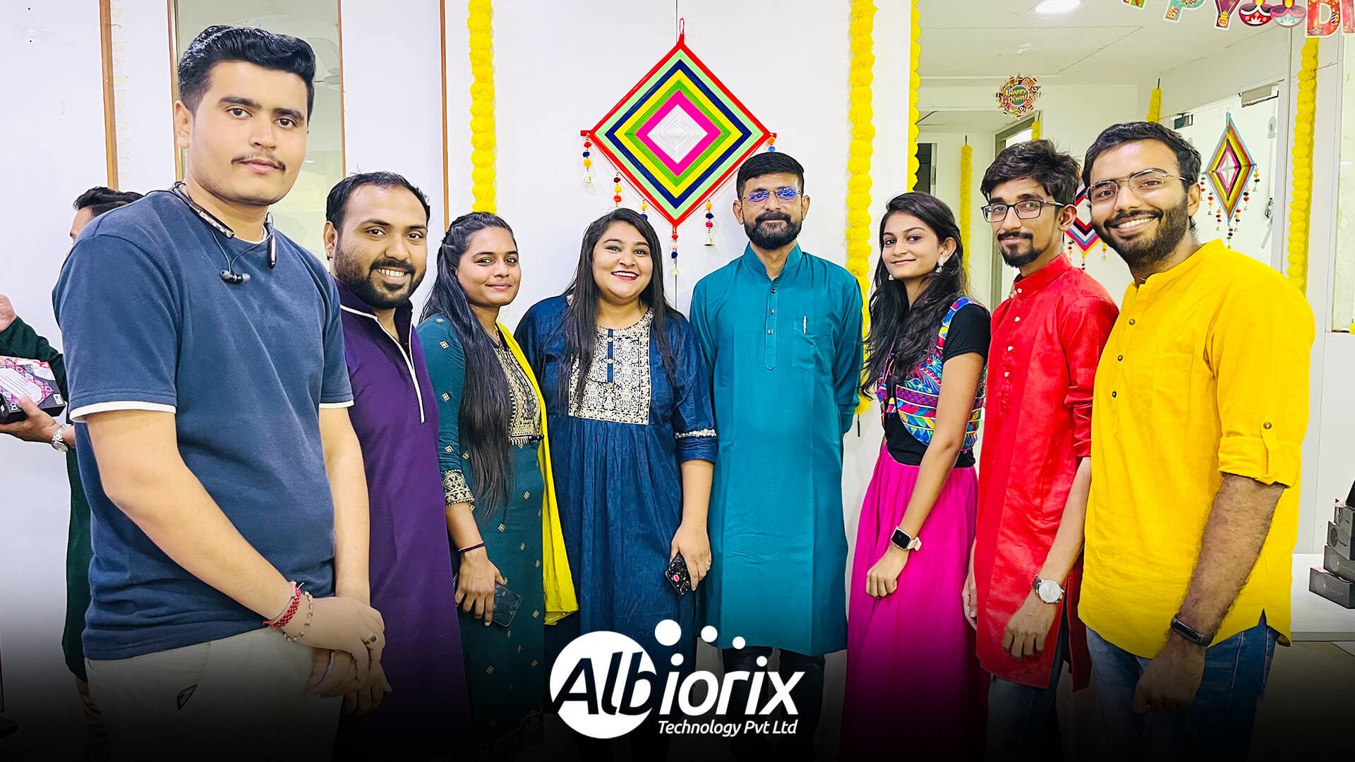 fun and celebration on diwali with albiorix team