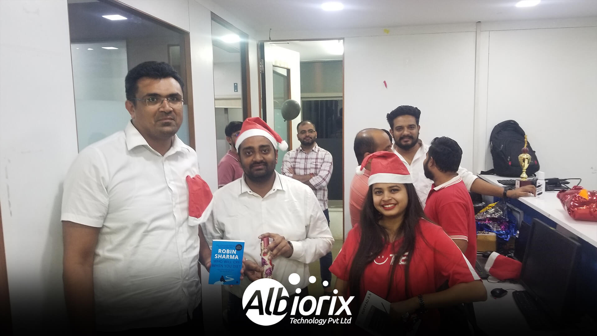 Christmas celebration with Albiorix team