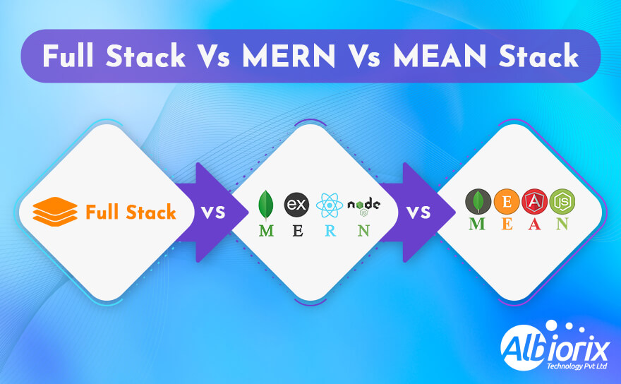 Full-Stack VS MERN VS MEAN Stack: Select Perfect Stack For Next Project in 2023