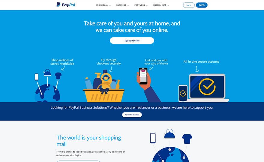 Paypal The Web App Examples