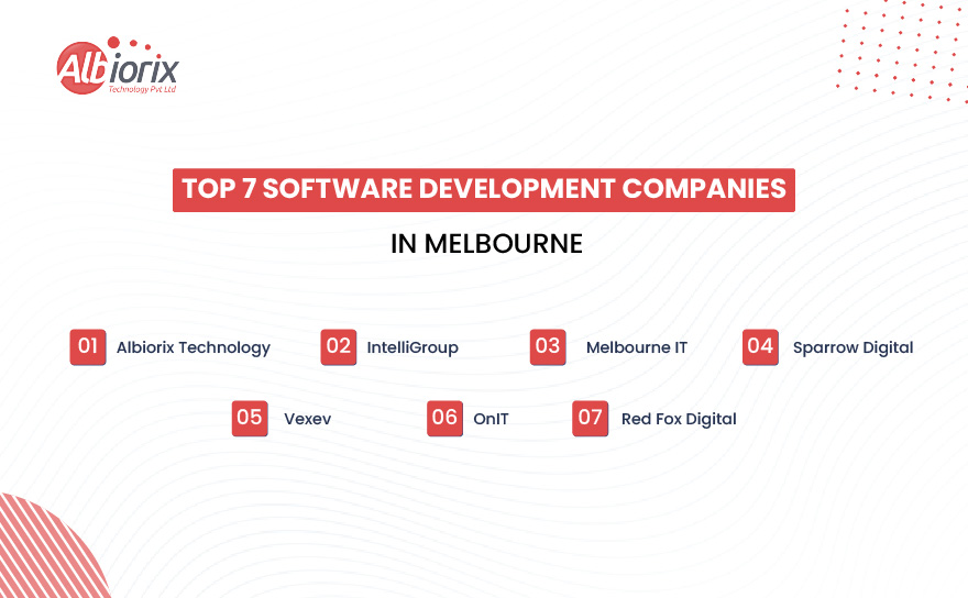 Top 7 Software Development Companies in Melbourne