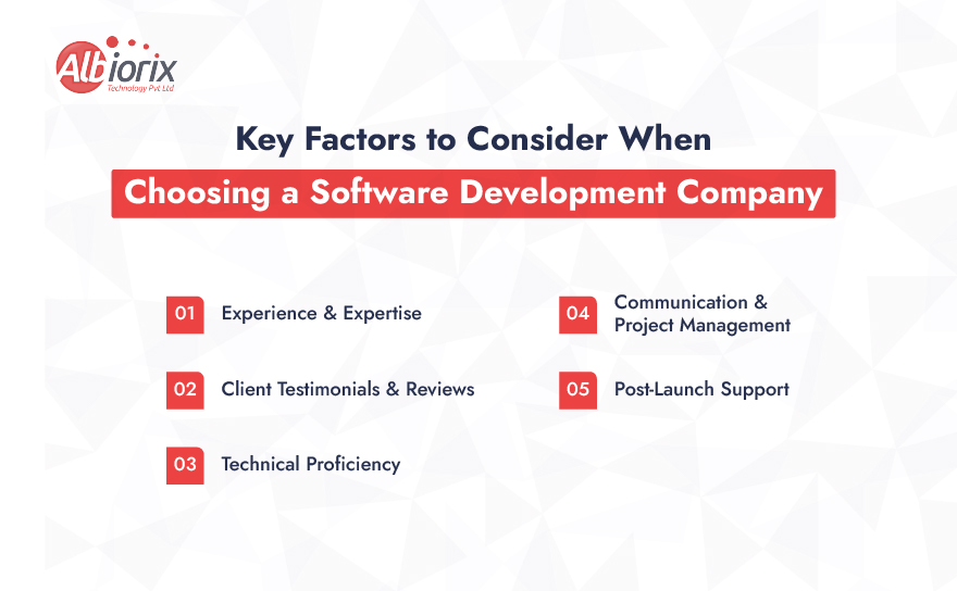 Key Factors to Consider When Choosing a Software Development Company