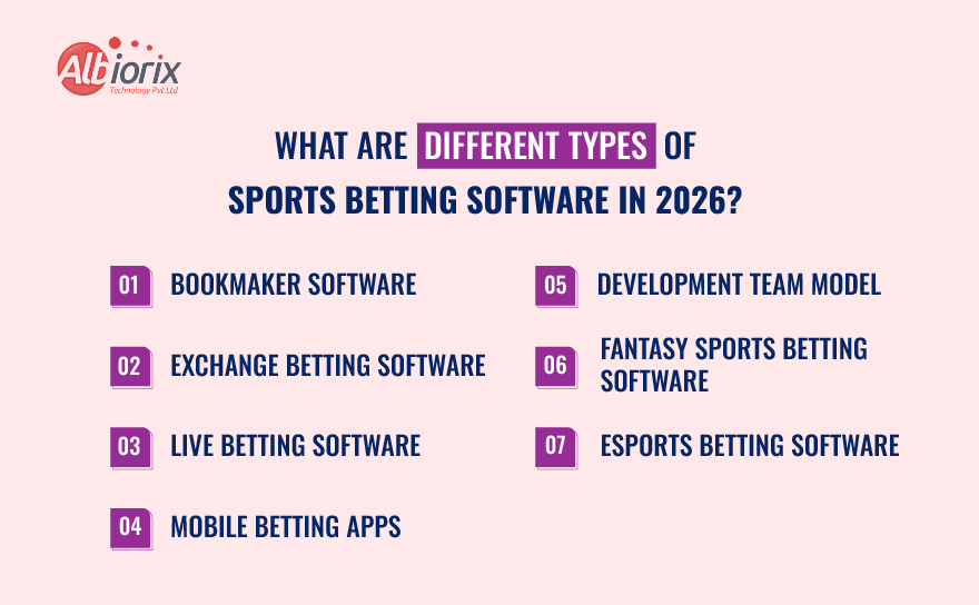 What are Different Types of Sports Betting Software