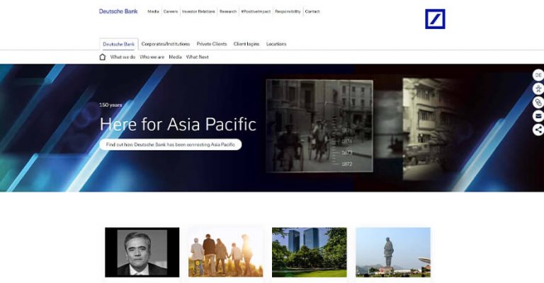 Deutsche Bank Made With Angular