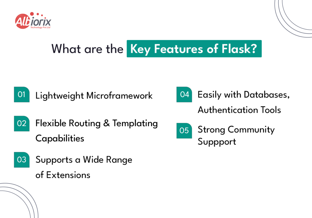 What are the Key Features of Flask